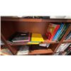 Image 4 : GROUP LOT OF OFFICE SUPPLIES. PAPER CUTTER, THREE HOLE PUNCH, BATTERIES, FELT PENS, STAPLERS,