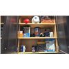 Image 2 : CONTENTS OF KITCHEN CABINETS. DISHES, CUTLERY, MUGS, COFFEE GRINDER, ETC