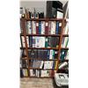 Image 2 : 2 DARK CHERRY WOOD GRAIN LAMINATE 6' BOOK SHELVES NO CONTENTS
