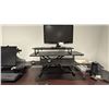Image 1 : 24" LG MONITOR WITH ADJUSTABLE SIT STAND