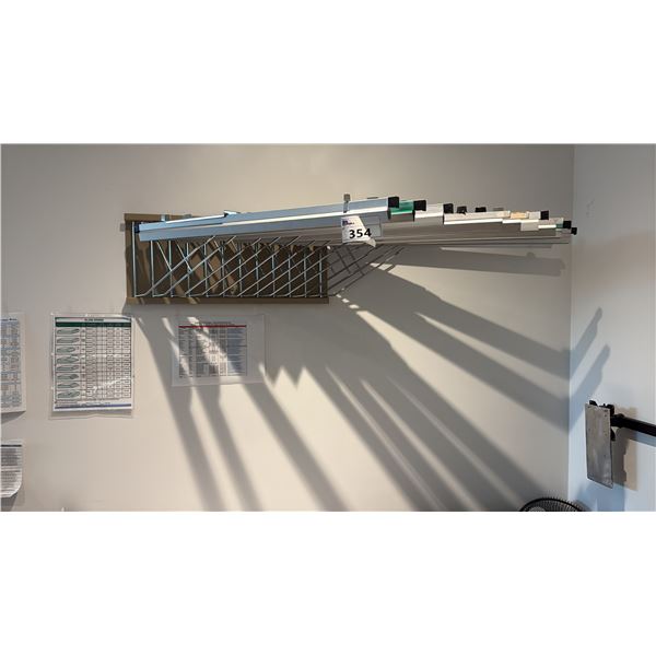 WALL MOUNTED PLAN HOLDER