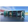 Image 11 : CUSTOM STRUCTURE. ALUMINUM FRAME. SCREENED DOORS. APPROX. 11' X 36'6". 10' HIGH