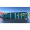 Image 2 : CUSTOM STRUCTURE. ALUMINUM FRAME. SCREENED DOORS. APPROX. 11' X 36'6". 10' HIGH