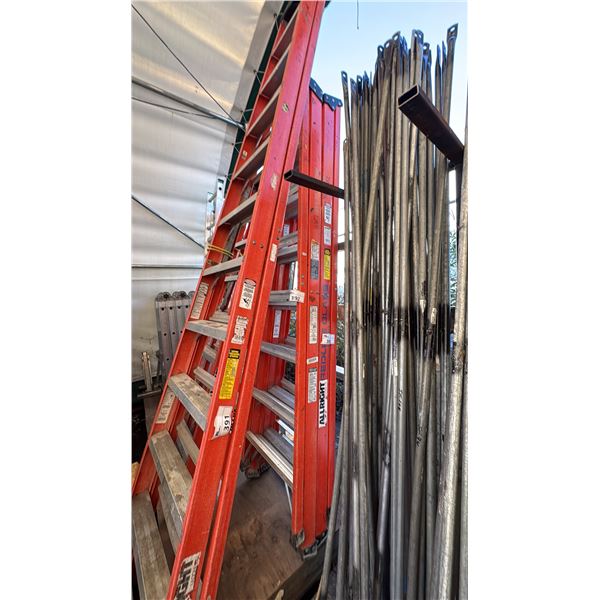 8' ALLRIGHT FIBERGLASS STEP LADDER