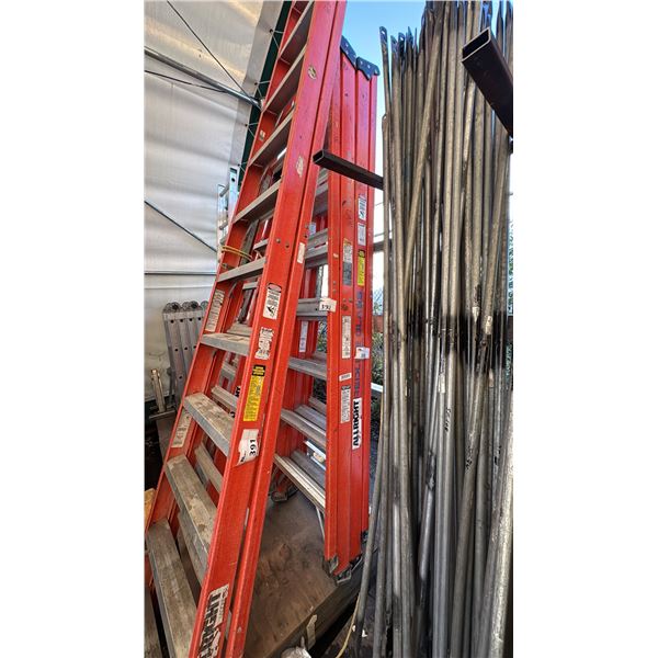 8' ALLRIGHT FIBERGLASS STEP LADDER