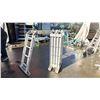 Image 1 : PAIR OF FEATHERLITE ALUMINUM COMBINATION LADDERS. MODEL 3316