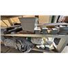 Image 4 : 24' LONG X 36" CUSTOM ALUMINUM SHELVES WITH CONTENTS.