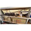 Image 6 : 24' LONG X 36" CUSTOM ALUMINUM SHELVES WITH CONTENTS.