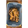 Image 2 : TWO BINS OF HEAVY DUTY RATCHET STRAPS AND SLINGS