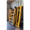 Image 1 : LARGE GROUP OF PAINTER'S SCAFFOLD. APPROX. 15 UPRIGHTS, 13 BEAMS, DECKING AND WHEELS.