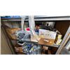 Image 3 : 48" SHELF AND CONTENTS. SETTING BLOCKS, MOLDINGS, ETC.