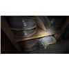 Image 23 : CONTENTS OF 40' CONTAINER. 100'S OF ROLLS OF WINDOW GASKET MATERIAL. PREMADE WINDOW SCREENS
