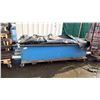 Image 1 : HEAVY DUTY ROLLING WORK BENCH WITH CONVEYOR.