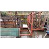 Image 2 : LARGE RED MATERIAL CART. SINGLE SIDED