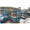 Image 3 : 7' X 4' BLUE SINGLE SIDED MATERIAL CART