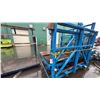 Image 2 : 7' X 4' BLUE SINGLE SIDED MATERIAL CART