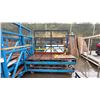 Image 3 : 7' X 4' BLUE SINGLE SIDED MATERIAL CART