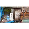 Image 5 : THREE METAL AND WOOD CARTS AND ROLLING WOOD CRATE. WITH OR WITHOUT CONTENTS
