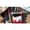 Image 6 : CONTENTS OF CUBE VAN. PILES OF HARDWARE AND COMPONENTS. CHROME DOOR HANDLES, KROME DOOR HANDLES,