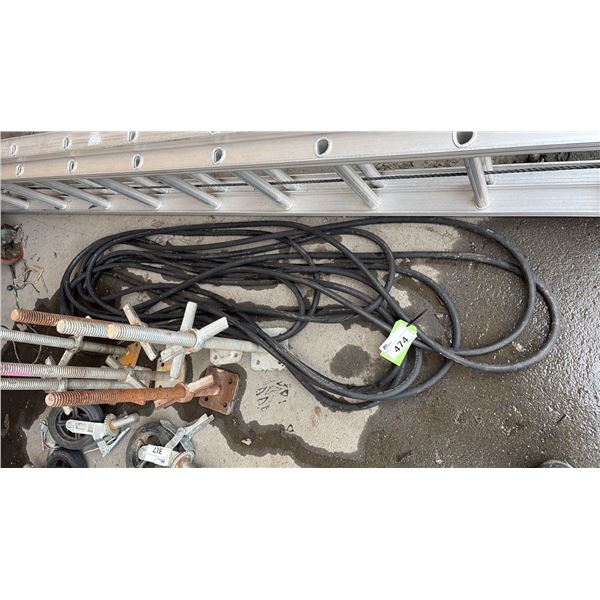 100' RUBBER GARDEN HOSE