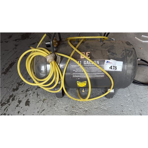 11 GALLON PORTABLE AIR TANK WITH HOSE