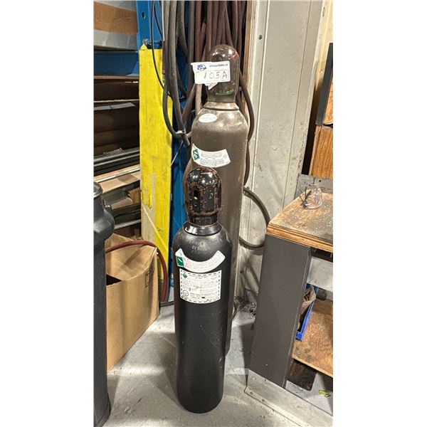 2 ARGON GAS TANKS