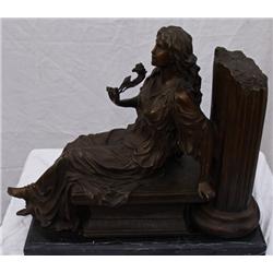 "Lady on Bench"