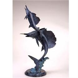 Sailfish Pair on Wave