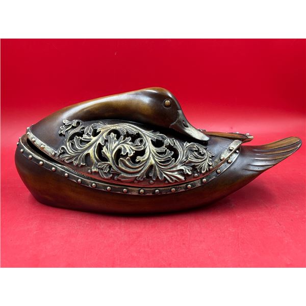 Austin Productions Kinder Collection Lidded Duck Box