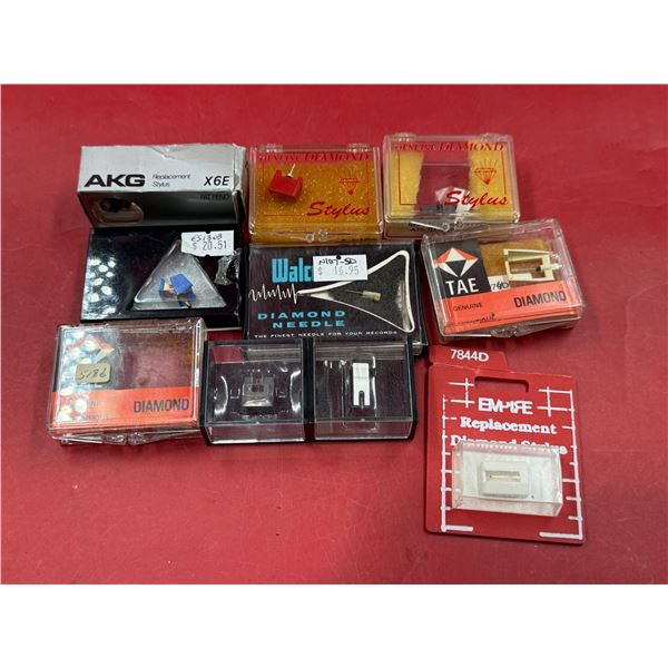 Lot of NOS Record Player Needles/Styluses