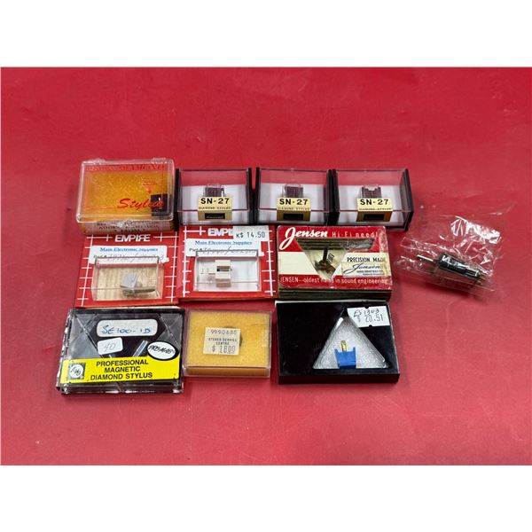 Lot of NOS Record Player Needles/Styluses