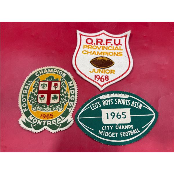Lot of 1960s Football Patches