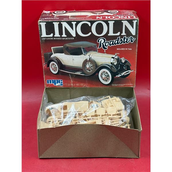Unbuilt MPC 1927 Lincoln Locke-Bodied Sportster Model Kit