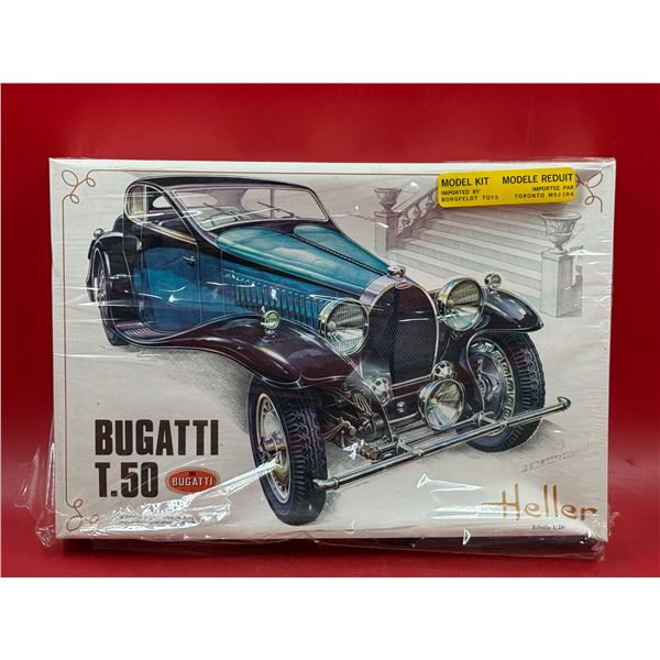 Sealed Heller Bugatti T.50 Model Kit