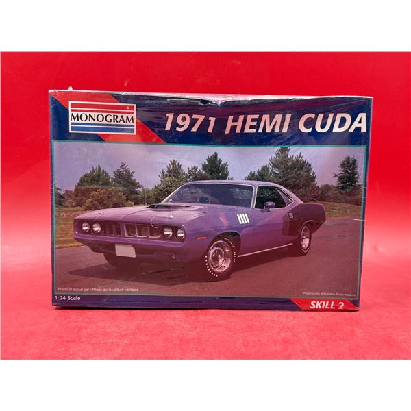Sealed Monogram 1971 Hemi Cuda Model Kit