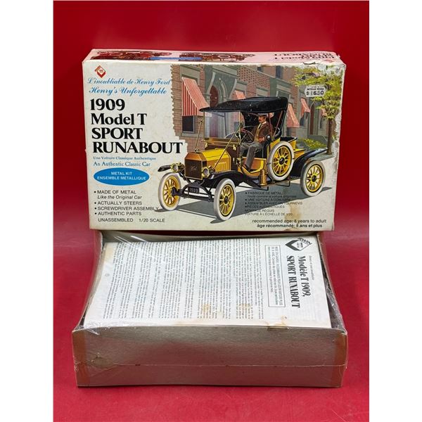 Sealed Irwin 1909 Model T Sport Runabout Model Kit