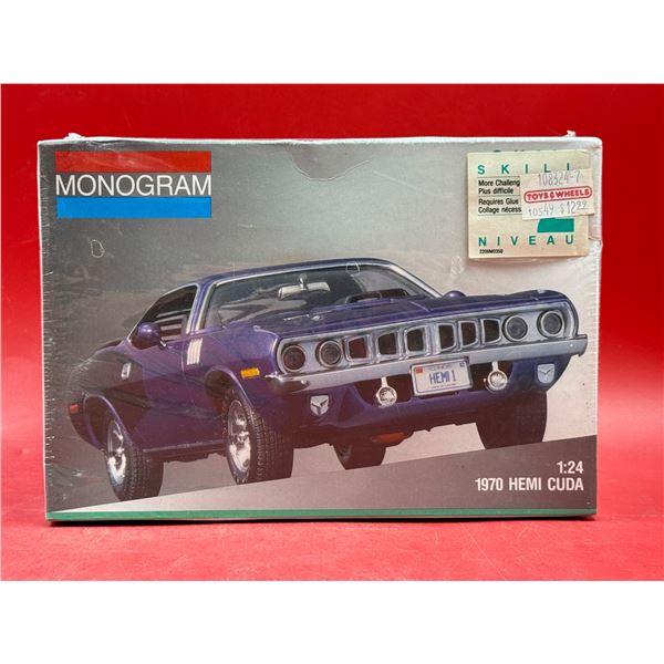 Sealed Monogram 1970 Hemi Cuda Model Kit