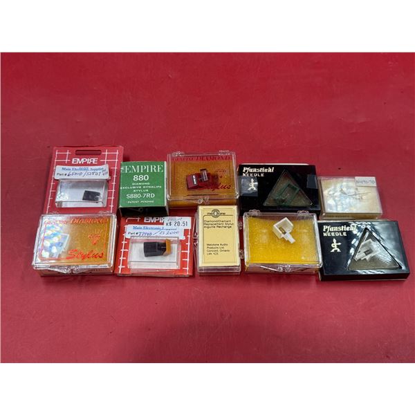 Lot of NOS Record Player Needles/Styluses