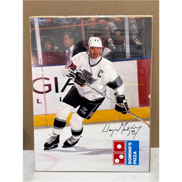 1990s Wayne Gretzky LA Kings Domino's Pizza Advertising Poster