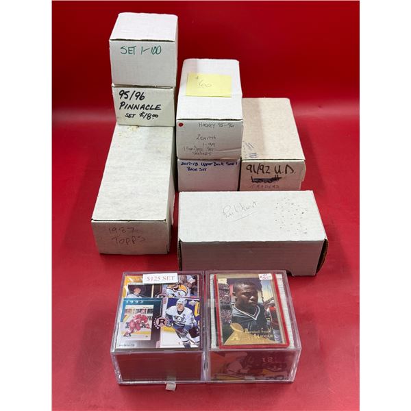 Lot of Assorted Sports Cards (Hockey, Football, etc.)