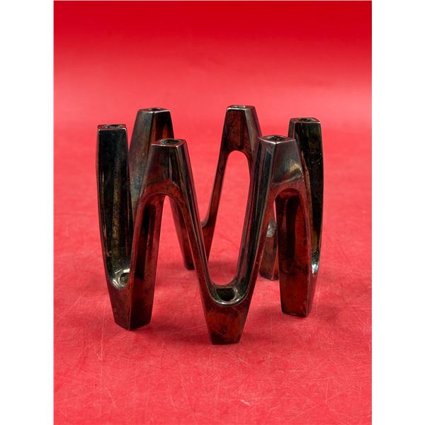 Modernist Jens Quistgaard for Dansk Designs Crown Candelabra