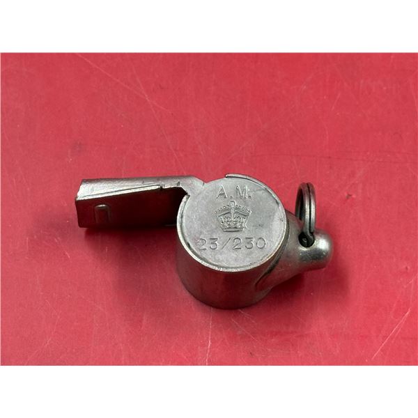 World War II Royal Air Force Ditching Whistle