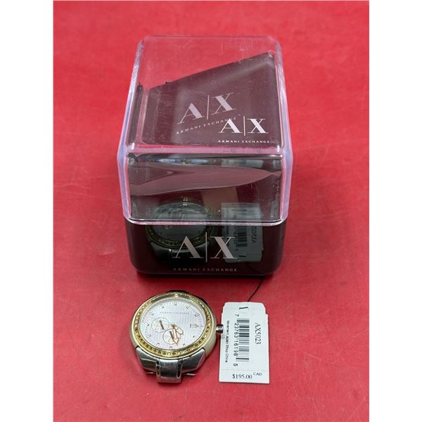 Armani Exchange Stainless Steel Watch Face