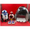 Image 1 : 2 Remote Control Star Wars Droids (BB Unit, R2-D2) & Space Capsule Pet Carrier