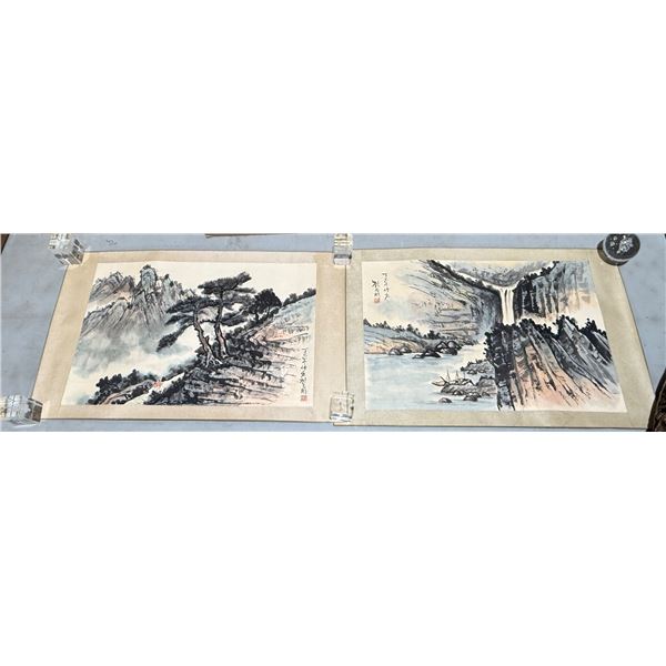 2 Chinese Landscape Paintings