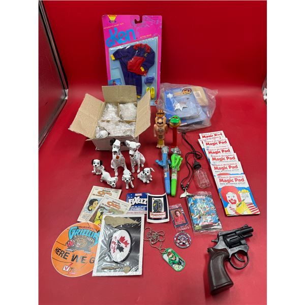 VTG Smalls Lot w/ McDonalds Magic Pad, 101 Dalmations Figures,