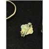 Image 4 : Sterling Silver Lot w/ 3 Rings & Birks Pin