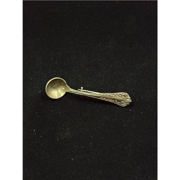 Sterling Silver Spoon Pin