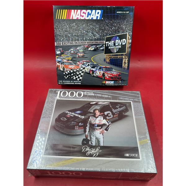 Nascar DVD Board Game & Dale Earnhardt 1000 Pc. Puzzle