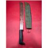 Image 1 : Stainless Steel Machete w/ Sheath
